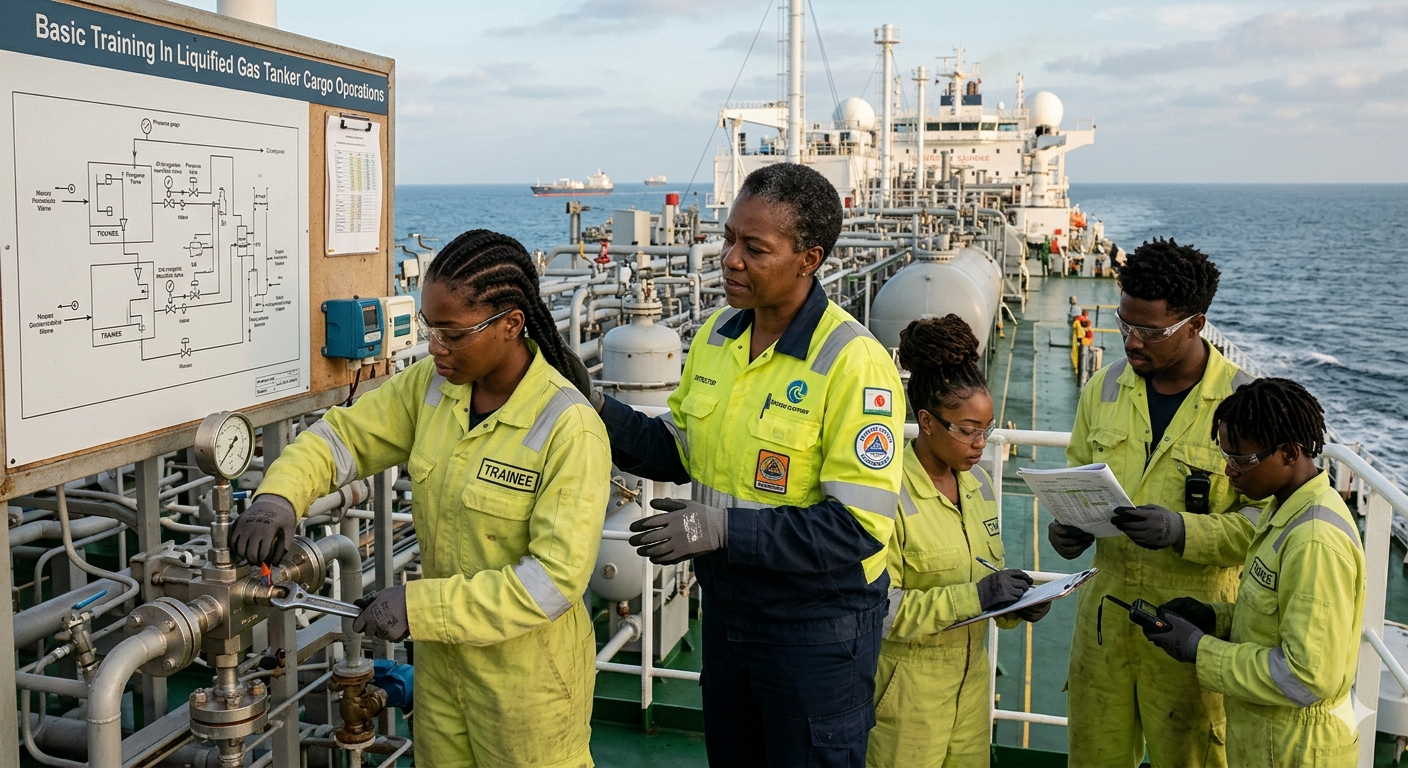 Basic Training In Liquified Gas Tanker Cargo Operations