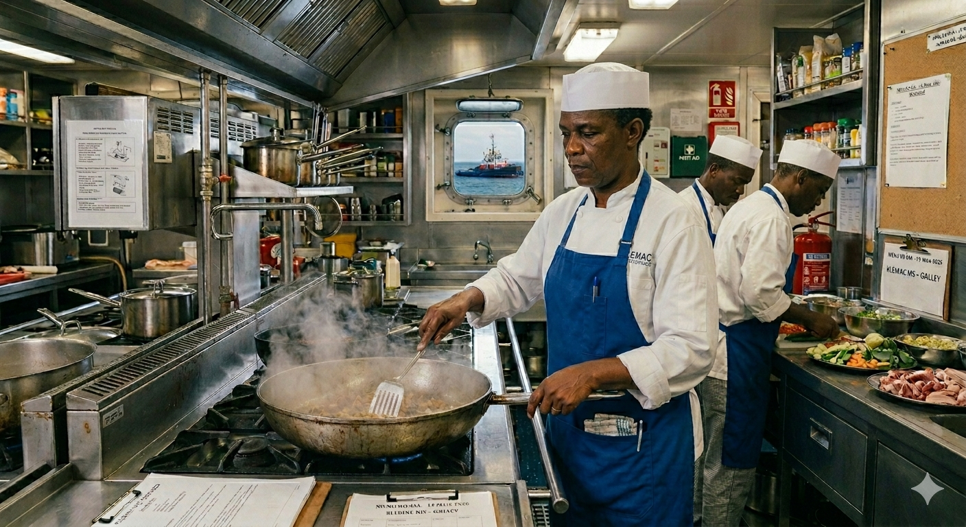 Ships Cook  according to MLC 2006